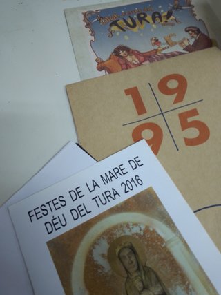 6 Revistas Festes del Tura Antiguas