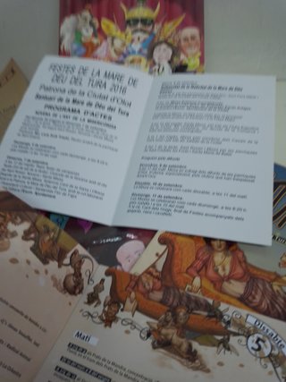 6 Revistas Festes del Tura Antiguas