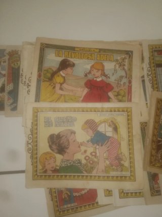 Lote 34 números revista juvenil femenina años50