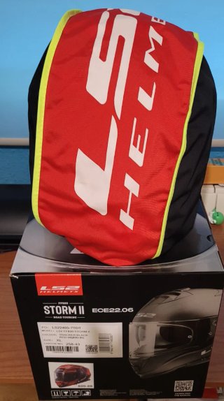 Casco LS2 Storm II (ECE 22.06) - Talla XL (Como Nu
