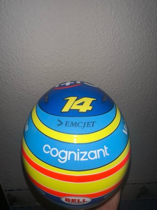 Casco Fernando Alonso Miniatura 2026