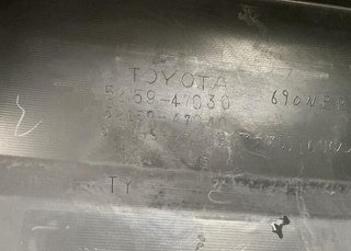Toyota 144012 5215947030 paragolpes trasero prius