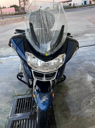 BMW  1200 rt Azul y Plata