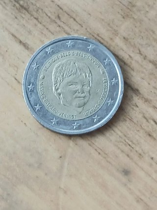 Moneda 2 euros Bélgica 2016