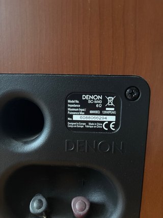 Altavoces Denon SC-M40