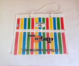 Bolsa Playa Rayas Colores 50x41cm