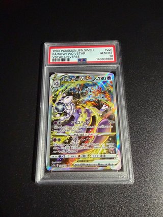 Carta Pokémon Mewtwo VSTAR GEM MT 10