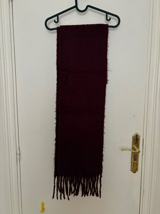 Bufanda vino tinto