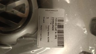 3 Tapacubos Originales Volkswagen 15 Pulgadas