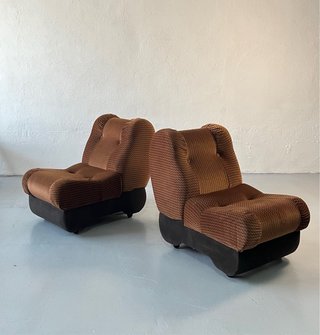 Sillón modular Space Age, Italia años 70
