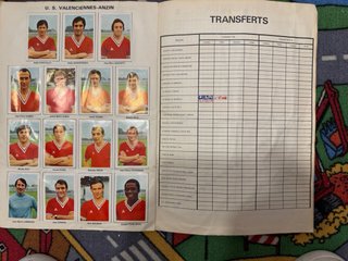 Álbum Fútbol Liga Francesa 70-71