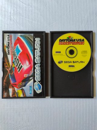 Juego Daytona USA Circuit Ed. Saturn Pal Completo