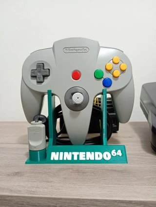 lote completo Nintendo 64 + 3 mandos (105)