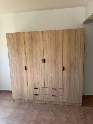 Cama canapé y armario