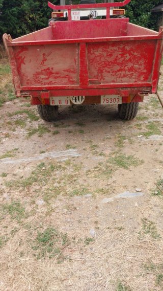 Remolque agrícola hidráulico