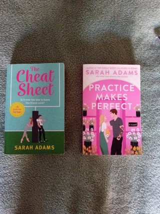 Lote dos libros Sarah Adams