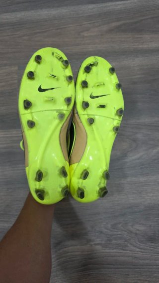Nike Tiempo Legend Scarpe da Calcio Beige/Giallo