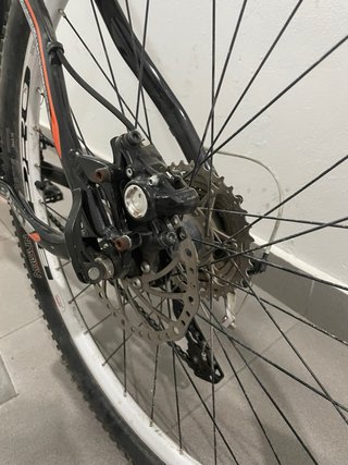 Bicicleta MTB 26 cambio y frenos cambiados