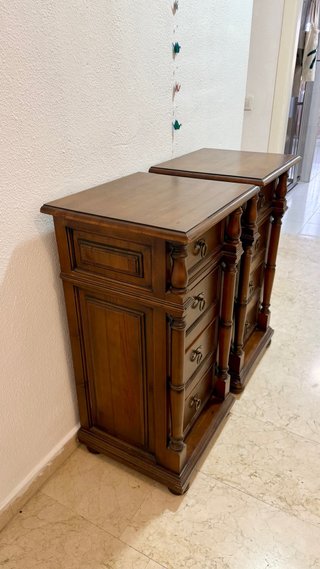 Cajoneras Vintage Madera Marrón
