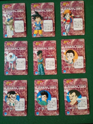 Dragón Ball GT. Characters Amada Japón 1996