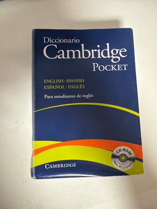 Diccionario Bilingüe Cambridge Spanish-English ...