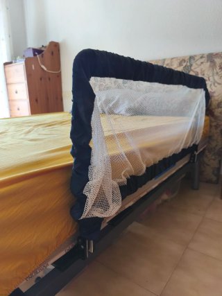 Barrera protectora para cama infantil