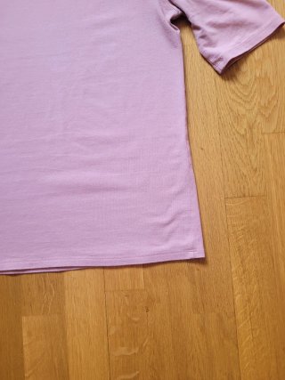 Camiseta Zara manga globo rosa