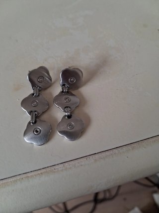 REBAJADOS, OPORTUNIDAD Pendientes Viceroy Plata