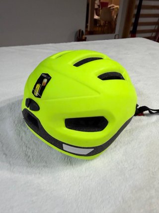 Casco B'TWIN City 500 Amarillo Flúor
