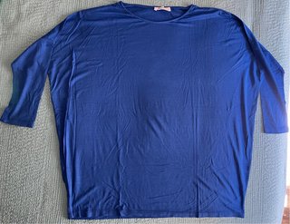 2 Camisetas Manga Larga Azul y Verde