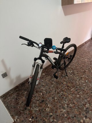 Bicicleta de Montaña Rockrider Negra