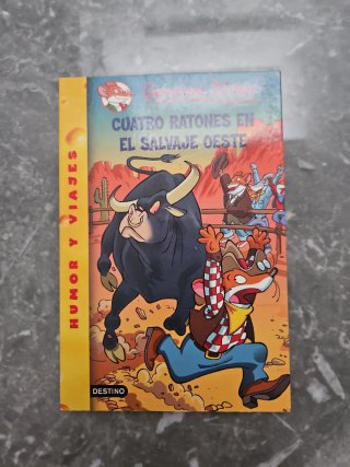 Cuatro ratones en el salvaje oeste Geronimo Sti...