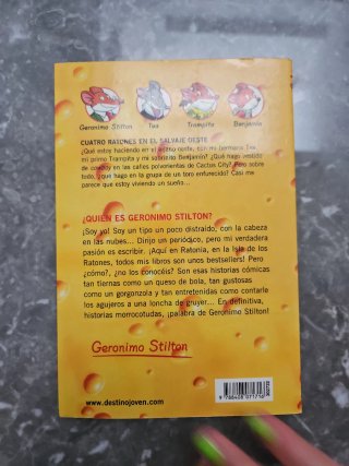 Cuatro ratones en el salvaje oeste Geronimo Sti...