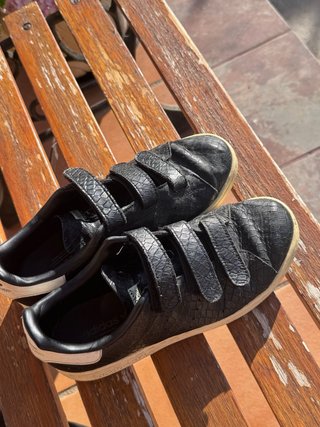 Adidas Stan Smith Piel Cocodrilo Velcro