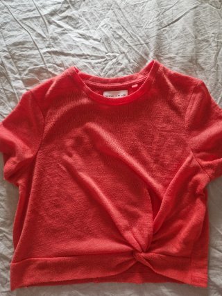 Camiseta roja/coral talla M/38