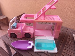 Caravana Barbie Rosa