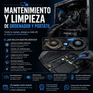 Mantenimiento de ordenador