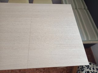 Mesa plegable de madera