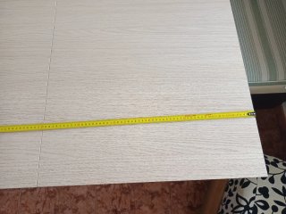 Mesa plegable de madera