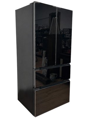 Nevera Cecotec Puerta Cristal Negra 436L