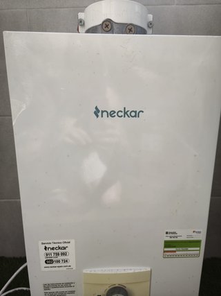 Calentador Neckar Blanco
