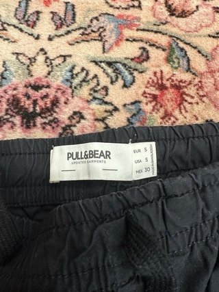 Pantaloncini Cargo Pull&Bear Neri Taglia S
