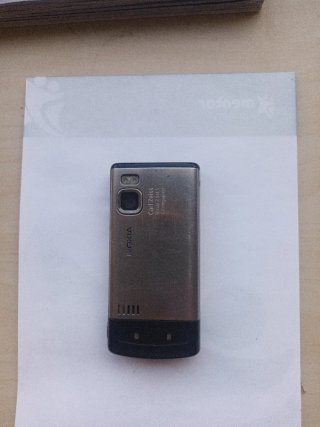 Nokia 6500 Slide Plata/Negro