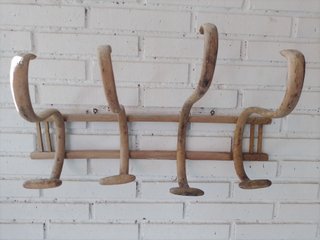 Appendiabiti a parete in legno Thonet