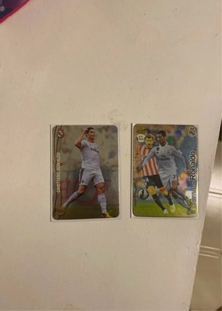 Cromos de fútbol Cristiano Ronaldo