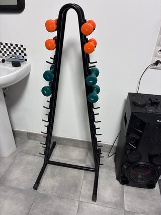 Soporte para pesas