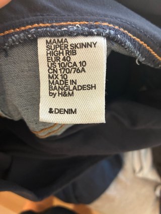 Pantalones premamá vaqueros (3 pares)