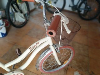 Bicicleta Clásica Color Crema