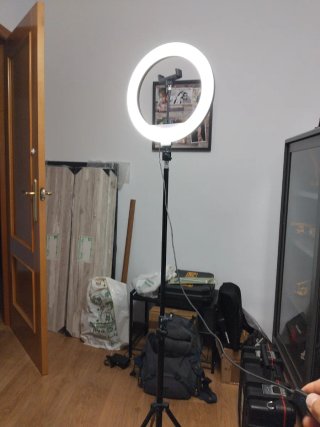 Trípode Aro de Luz LED para Selfies