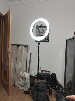 Trípode Aro de Luz LED para Selfies